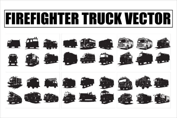 Firefighter Truck Vector Bundle Review