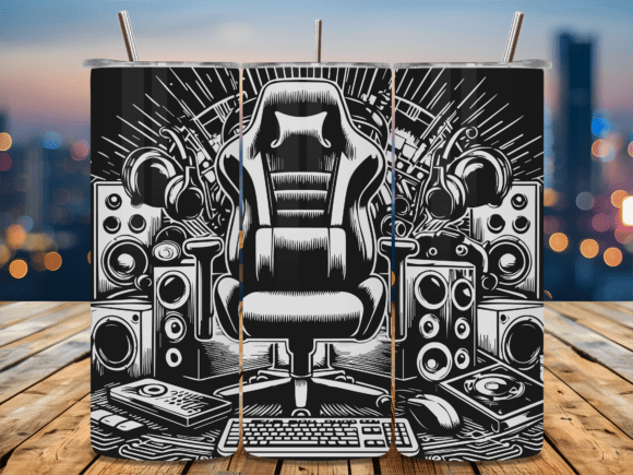 Game Gaming Chair Pc Graphic Design Asset for Crafts and Content
