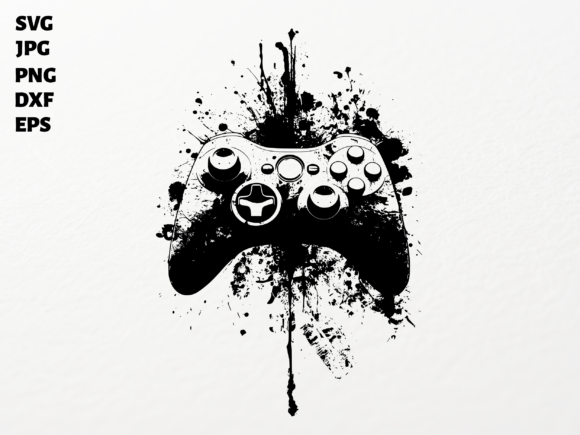 Gamer Controller SVG for Cricut Graphics in Crafts
