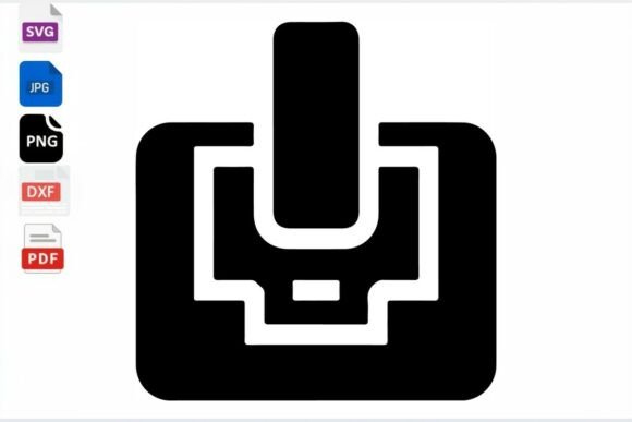 Gaming Controller Icon SVG PNG DXF PDF for Graphics and Crafts
