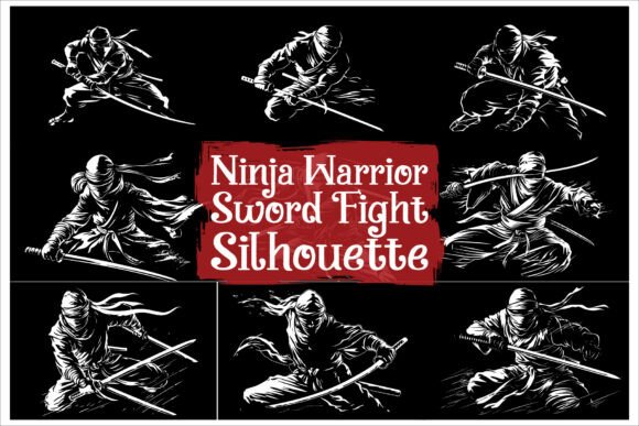 Martial Arts Ninja Silhouette Set Review