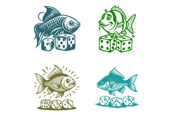 The Fish Standard Dice Are Beneath Art – A Graphic for Crafters
